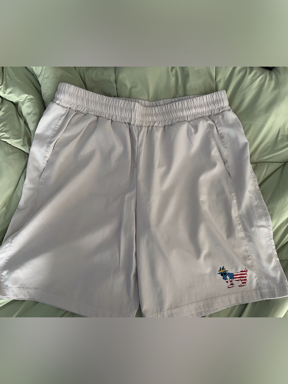 EUC Goat USA light grey Athletic Shorts